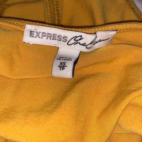EXPRESS ONE ELEVEN MUSTARD THONG - Picture 7 of 8